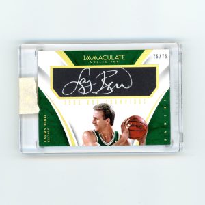 2014-15 Immaculate Larry Bird NBA Champions Autograph /75